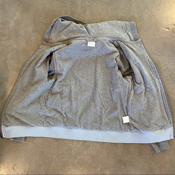 Hanna Andersson color block zip up hoodie sweater - Picture 5 of 5